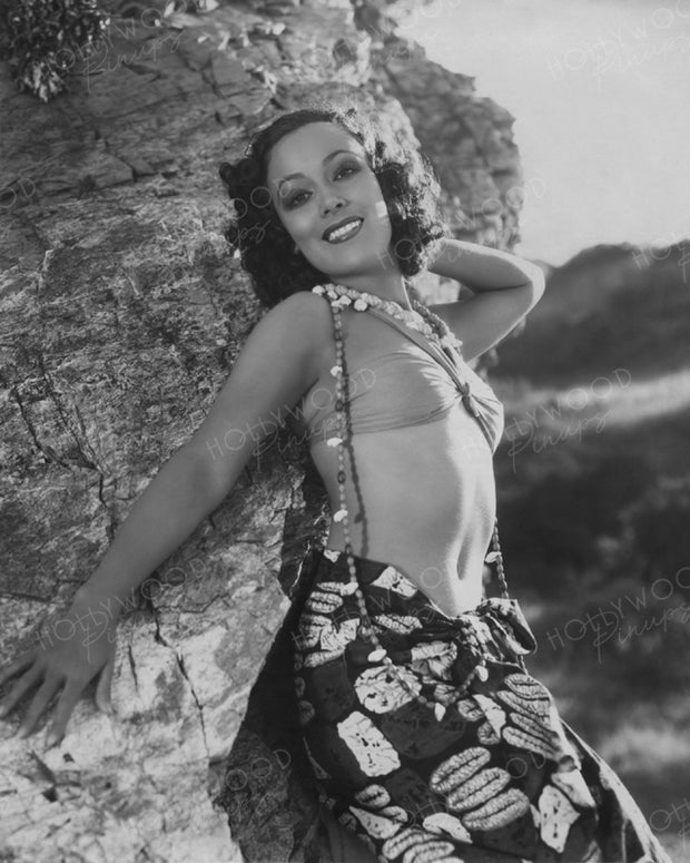 Dolores Del Rio BIRD OF PARADISE 1932 | Hollywood Pinups | Film Star Colour and B&W Prints