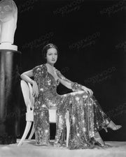 Dorothy Lamour Glitter Gown 1936 | Hollywood Pinups | Film Star Colour and B&W Prints