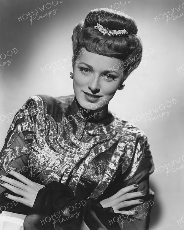 Eleanor Parker Exotic Glamour 1945 by RICHEE | Hollywood Pinups Color Prints