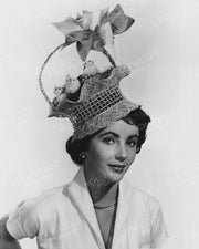 Elizabeth Taylor Easter Bonnet 1949 | Hollywood Pinups | Film Star Colour and B&W Prints