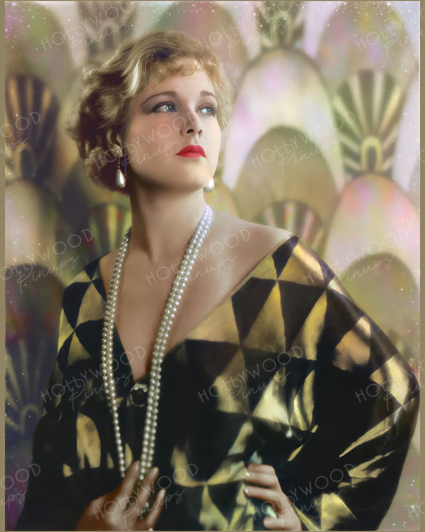 Esther Ralston Sublime Beauty 1928 | Hollywood Pinups Color Prints
