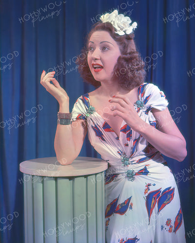 Ethel Merman Singing Sensation 1938 | Hollywood Pinups | Film Star Color and B&W Prints