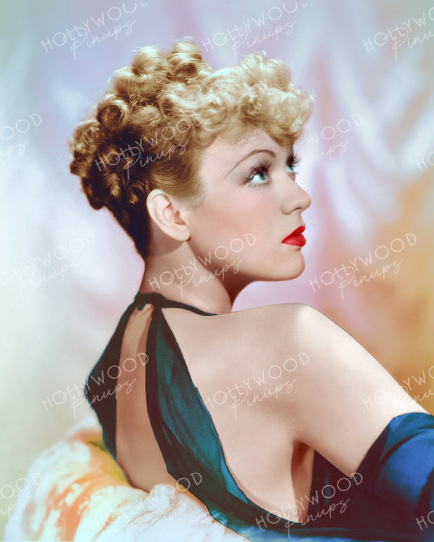 Eve Arden Classic Coiffure 1938 | Hollywood Pinups Color Prints