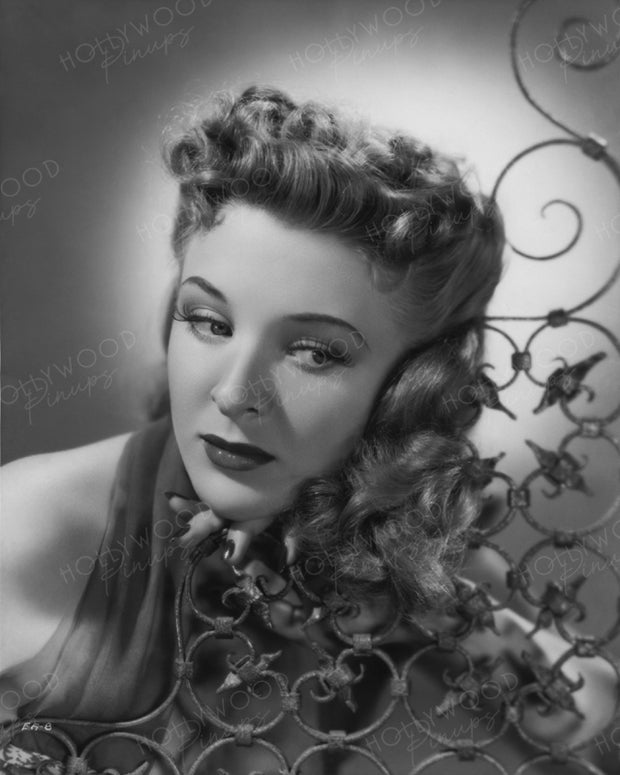 Evelyn Ankers Sultry Stare 1941 | Hollywood Pinups | Film Star Colour and B&W Prints