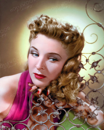 Evelyn Ankers Sultry Stare 1941 | Hollywood Pinups | Film Star Colour and B&W Prints