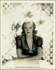 Frances Farmer Elegant Star 1938 | Hollywood Pinups Color Prints