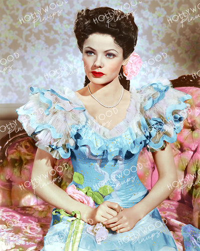 Gene Tierney in HEAVEN CAN WAIT 1943 | Hollywood Pinups Color Prints