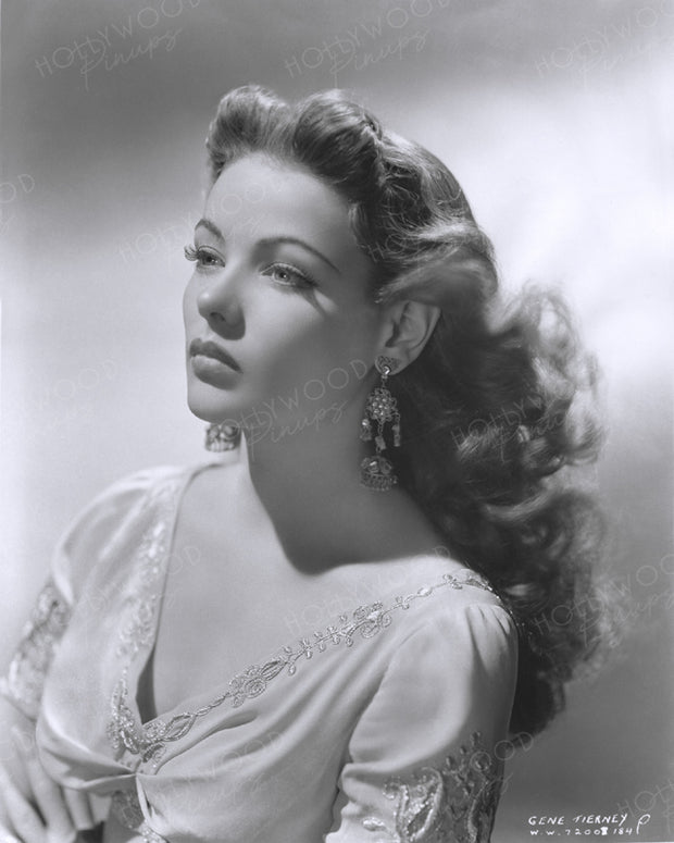 Gene Tierney Breathtaking Beauty 1941 | Hollywood Pinups | Film Star Colour and B&W Prints