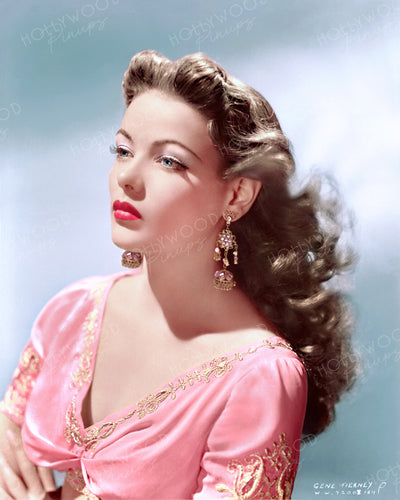 Gene Tierney Breathtaking Beauty 1941 | Hollywood Pinups | Film Star Colour and B&W Prints