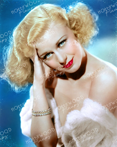 Ginger Rogers Lustrous Blonde 1935 | Hollywood Pinups Color Prints