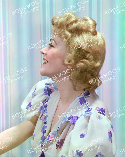 Gladys George Profile Study 1940 | Hollywood Pinups Color Prints