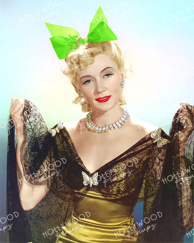 Gloria Grahame Lace Fantasy 1947 | Hollywood Pinups Color Prints