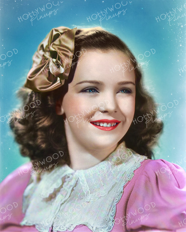 Gloria Jean Pretty Smile 1939 THE UNDER PUP | Hollywood Pinups Color Prints