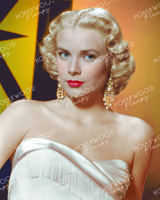 Grace Kelly DIAL M FOR MURDER by BERT SIX 1954 | Hollywood Pinups Color Prints