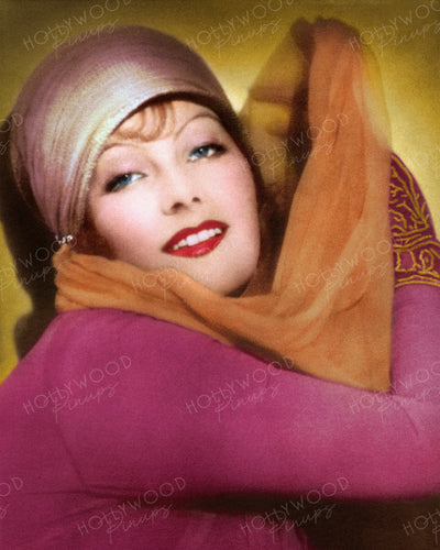 Greta Garbo Exotic Veils THE TEMPTRESS 1926 | Hollywood Pinups | Film Star Colour and B&W Prints