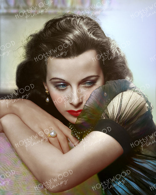 Hedy Lamarr by GEORGE HURRELL 1939 | Hollywood Pinups Color Prints
