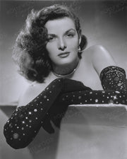 Jane Russell Sequined Gloves 1948 | Hollywood Pinups | Film Star Colour and B&W Prints