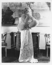 Jean Harlow Fluffy Negligee 1932 | Hollywood Pinups Color Prints