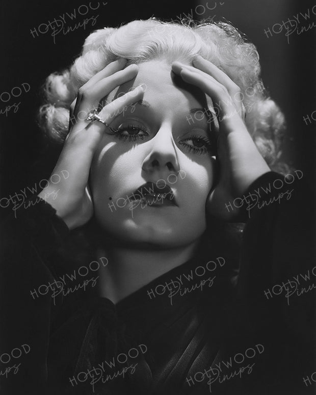 Jean Harlow Heavenly Hurrell 1935 | Hollywood Pinups Color Prints