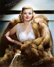 Jean Harlow in SARATOGA 1937 by George Hurrell | Hollywood Pinups Color Prints