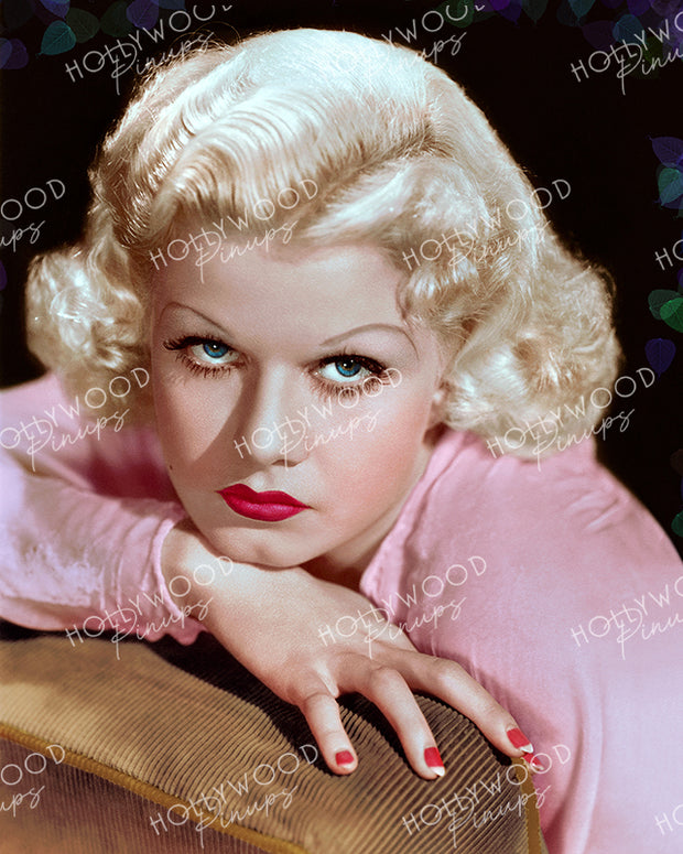 Jean Harlow by CLARENCE BULL 1935 | Hollywood Pinups Color Prints