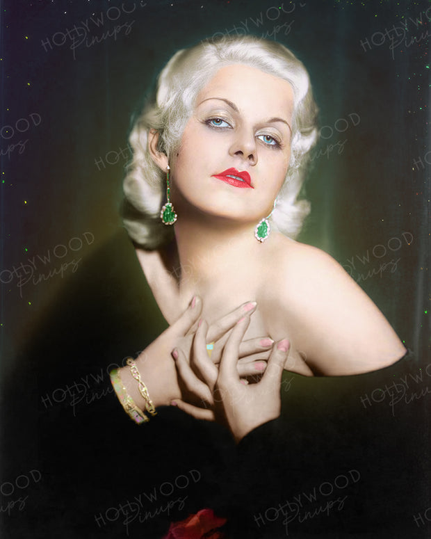 Jean Harlow by PACH BROS 1930 Lucky Strike | Hollywood Pinups Color Prints