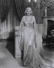 Jean Harlow Chiffon Negligee 1937 | Hollywood Pinups | Film Star Colour and B&W Prints