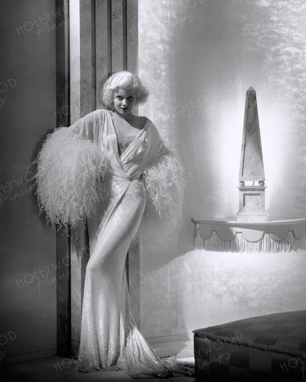 Jean Harlow DINNER AT EIGHT 1933 | Hollywood Pinups | Film Star Colour and B&W Prints