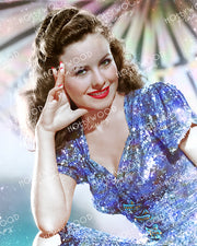 Jeanne Crain Glittering Sequins 1944 | Hollywood Pinups Color Prints