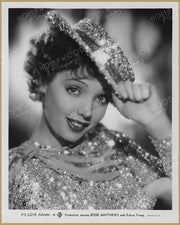 Jessie Matthews ITS LOVE AGAIN 1936 | Hollywood Pinups Color Prints