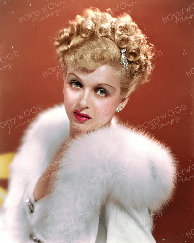 Joan Bennett Ultra Glamour 1938 | Hollywood Pinups Color Prints