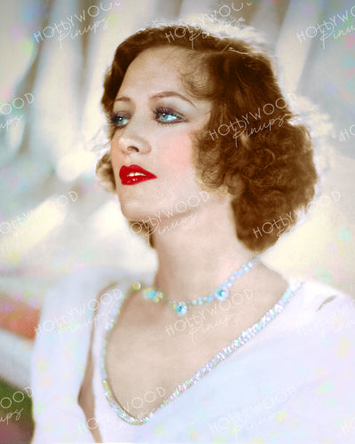 Joan Crawford Shimmering Beauty 1930 by R.H. LOUISE | Hollywood Pinups Color Prints