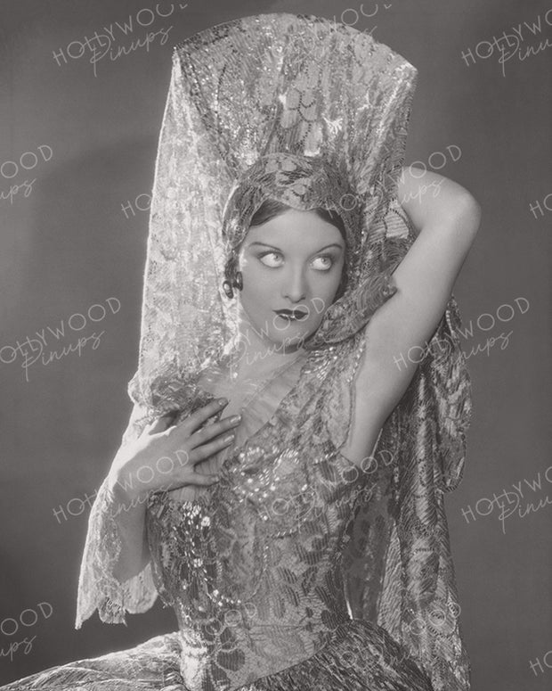Joan Crawford Spanish Lace 1928 | Hollywood Pinups Color Prints