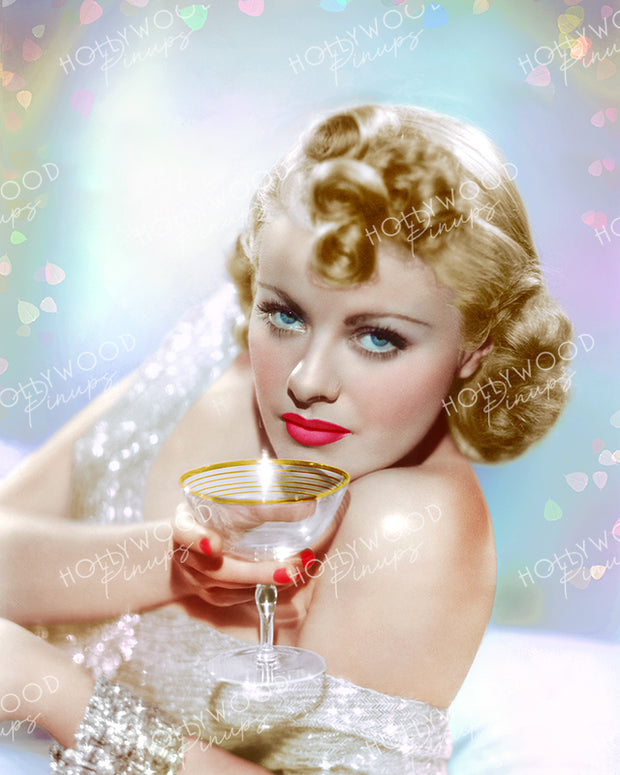 Joan Marsh in THE LADY OBJECTS 1938 by Whitey Schafer | Hollywood Pinups Color Prints