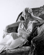 Joan Bennett Slinky Satin 1932 | Hollywood Pinups | Film Star Colour and B&W Prints