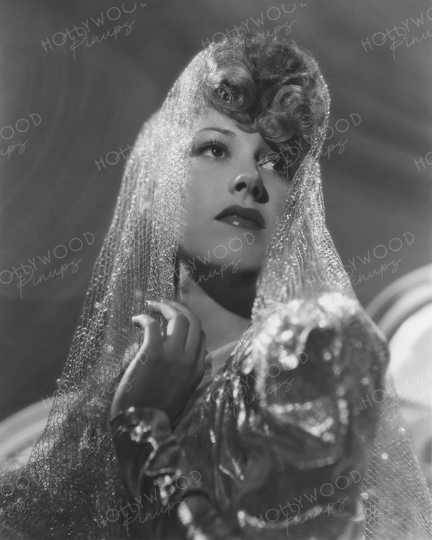 Judith Barrett Glittering Shimmer 1939 | Hollywood Pinups Color Prints