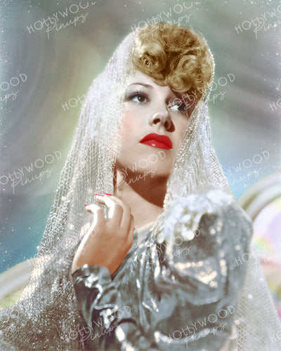 Judith Barrett Glittering Shimmer 1939 | Hollywood Pinups Color Prints
