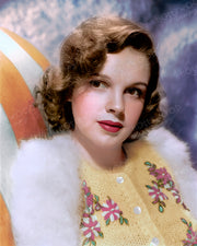 Judy Garland Fluffy Beauty 1940 | Hollywood Pinups | Film Star Colour and B&W Prints