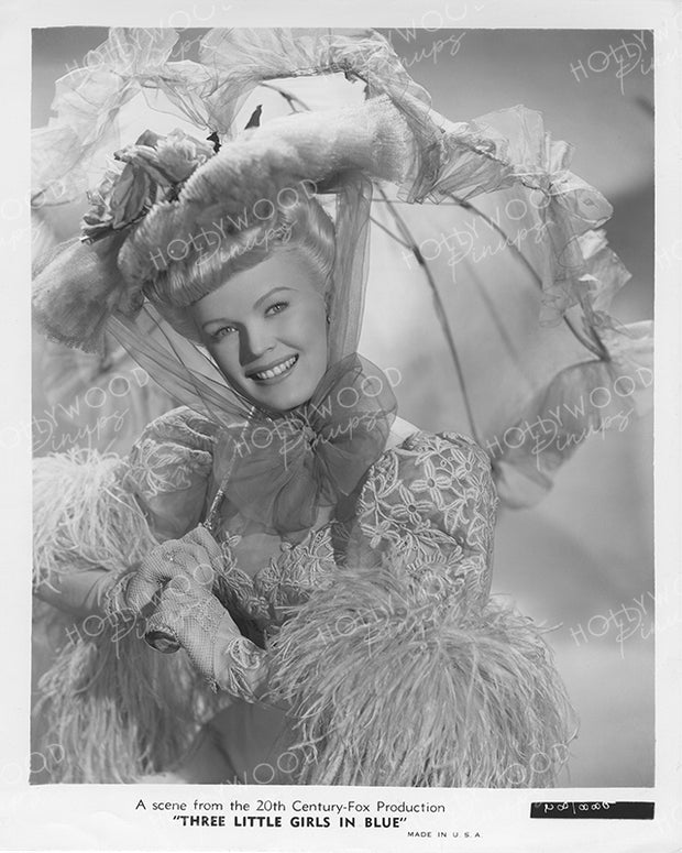 June Haver in THREE LITTLE GIRLS IN BLUE 1946 | Hollywood Pinups Color Prints