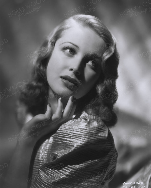 June Lang Glittering Beauty 1937 | Hollywood Pinups | Film Star Colour and B&W Prints