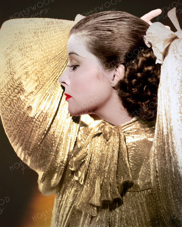 Katharine Hepburn Sparkling Profile 1935 | Hollywood Pinups | Film Star Colour and B&W Prints