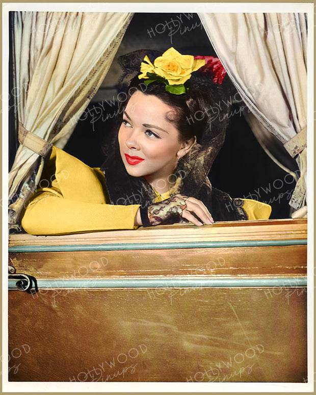 Kathryn Grayson THE KISSING BANDIT 1948 Carriage | Hollywood Pinups Color Prints