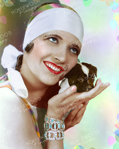 Kay Francis Puppy Love 1929 | Hollywood Pinups Color Prints