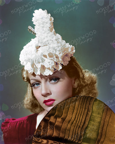 Lana Turner Cocktail Hat 1940 | Hollywood Pinups Color Prints