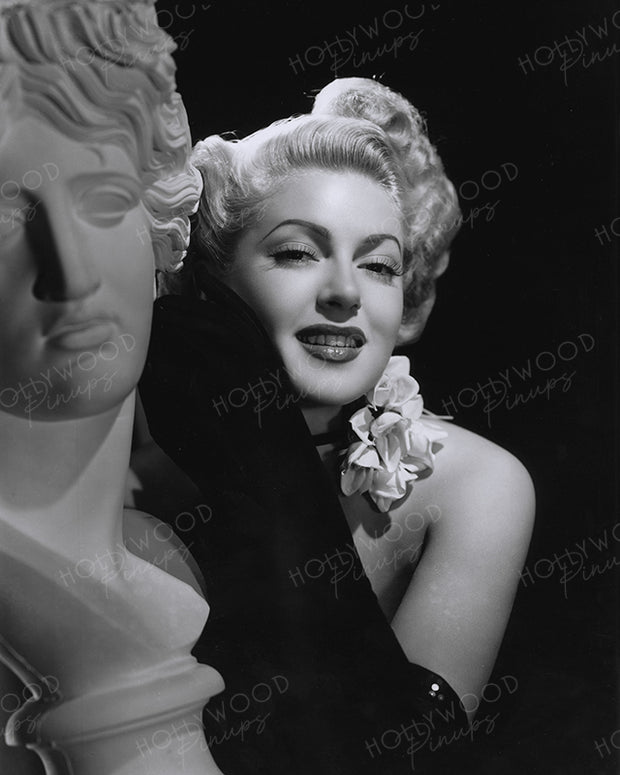Lana Turner Glamour Goddess by CLARENCE BULL 1942 | Hollywood Pinups Color Prints