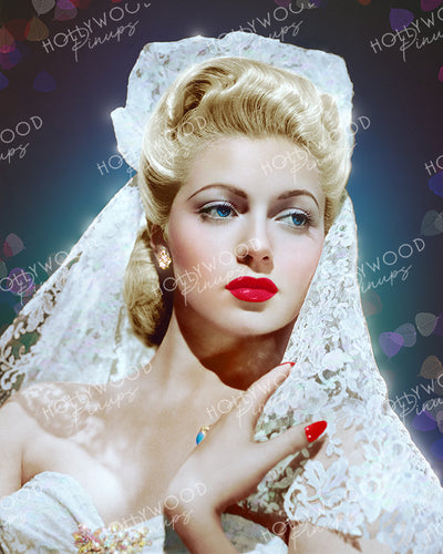 Lana Turner Lace Dreams 1941 | Hollywood Pinups Color Prints