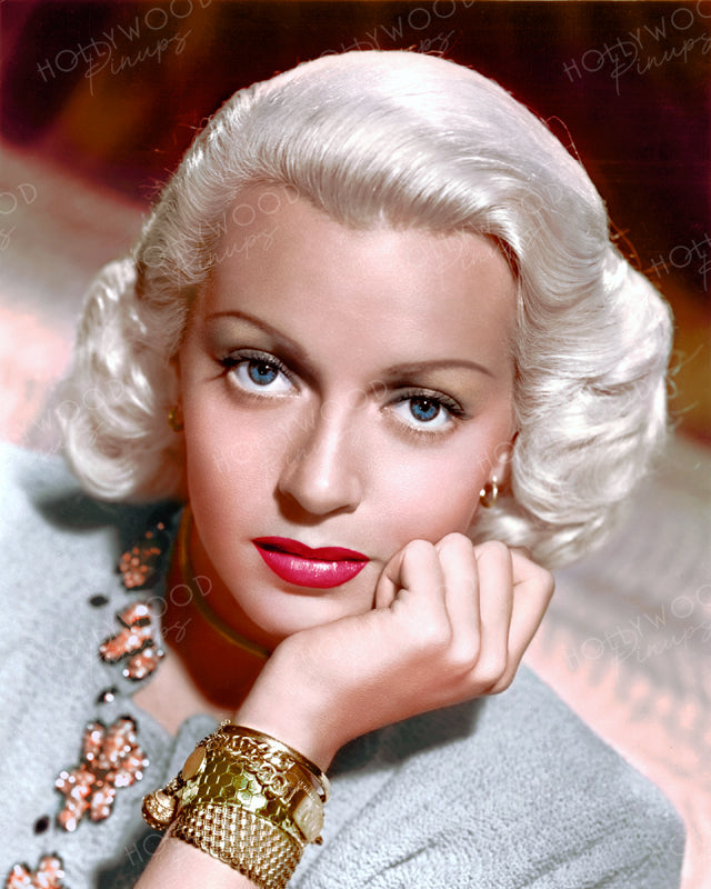 Lana Turner Bejewelled Blonde 1946