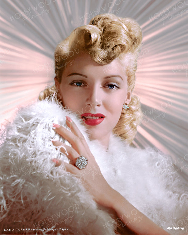 Lana Turner Glowing Star 1944 | Hollywood Pinups | Film Star Colour and B&W Prints