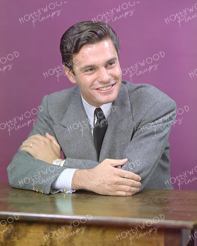 Louis Jourdan Handsome Star 1947 | Hollywood Pinups Color Prints