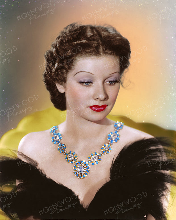 Lucille Ball in ANNABEL TAKES A TOUR 1938 by Bachrach | Hollywood Pinups Color Prints